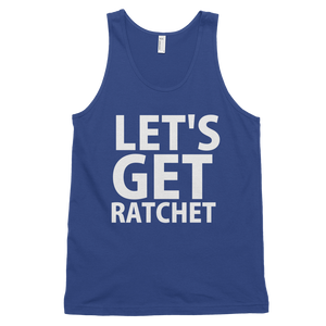 Let's Get Ratchet Tank Top - Lapis