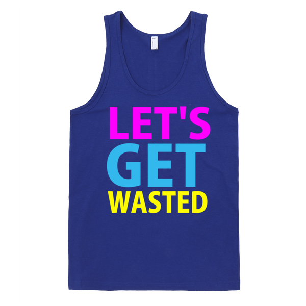 Let's Get Wasted Tank Top - Purple