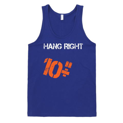 Hang Right 10 Inches Tank Top - Lapis