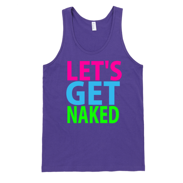 Let's Get Naked Tank Top - Purple