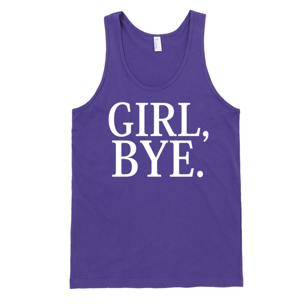 Girl Bye Tank Top - Purple