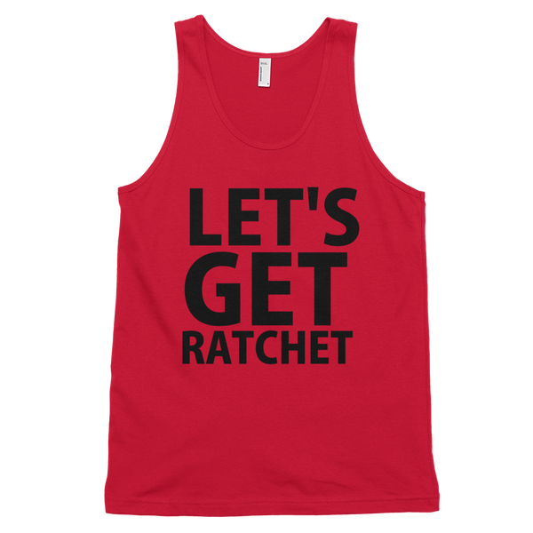 Let's Get Ratchet Tank Top - Red