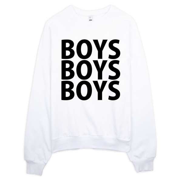 Boys Boys Boys Sweatshirt - White