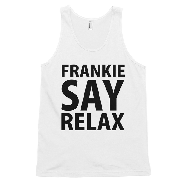 Frankie Say Relax Tank Top - White