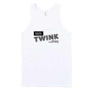 Taste The Goodness Of Twink Tank Top - White