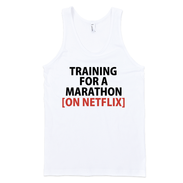 Training For A Marathon On Netflix - White
