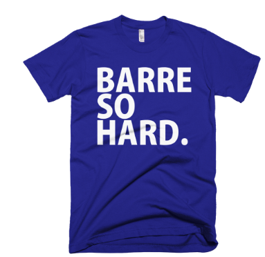Barre So Hard T-Shirt - Lapis