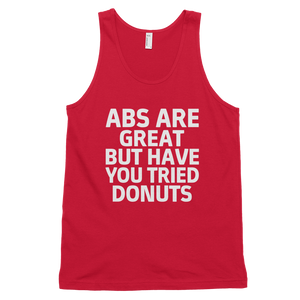 Abs Are Great But Have You Tried Donuts? Tank Top - Red