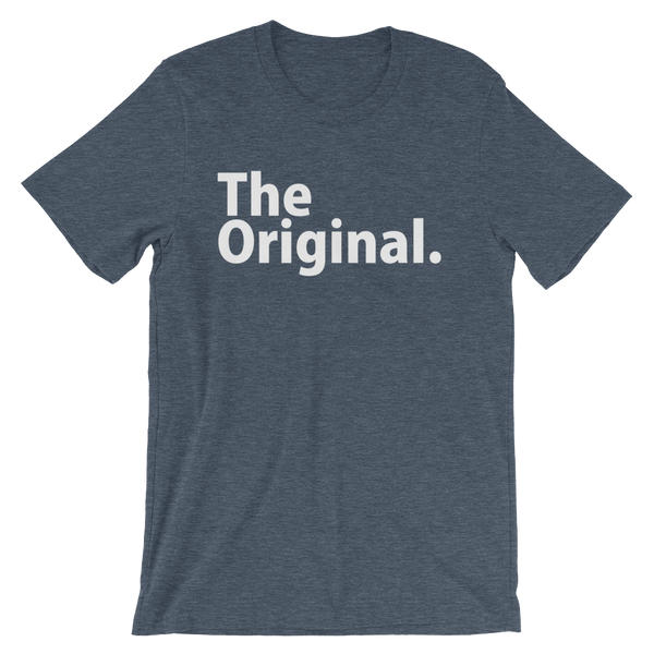 The Original T-Shirt - Heather Navy